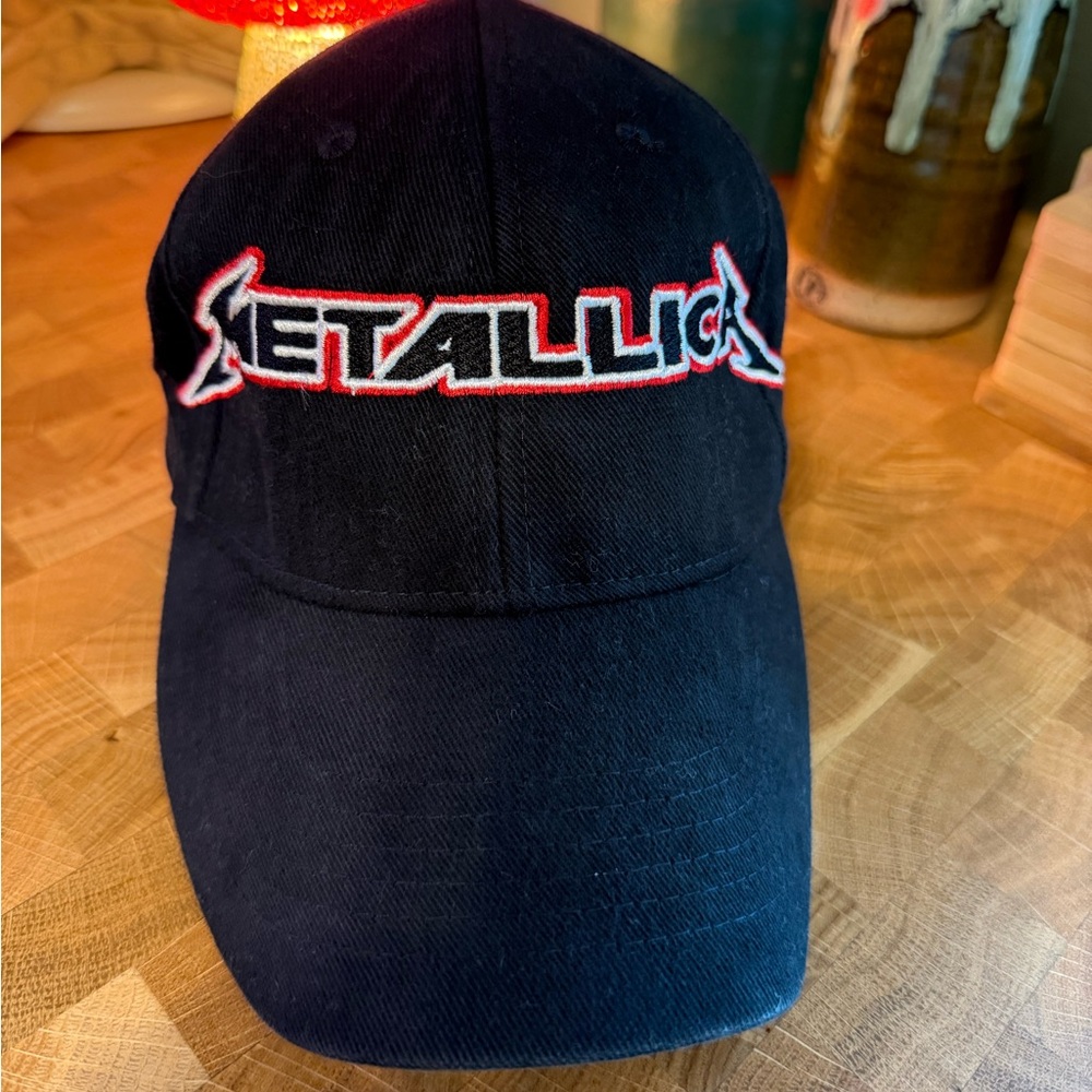 Metallica Vintage 90s Y2K Tony Squindo Black Hat *RARE*
